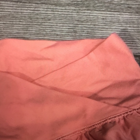 Kids Pink Ruffle Shorts - Picture 3 of 4